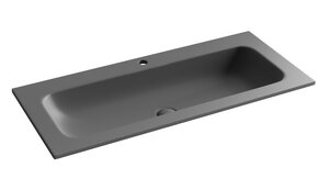 Изображение товара Раковина Ceramicanova Grace CN7013MDH, 100 см, фарфор, тёмный антрацит матовый