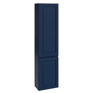 Изображение товара Шкаф-пенал Caprigo Wales Smalty 36050L eml-089.000.00.20/36050R eml-089.000.00.20, 40 см, подвесной, цвет океания, левый/правый