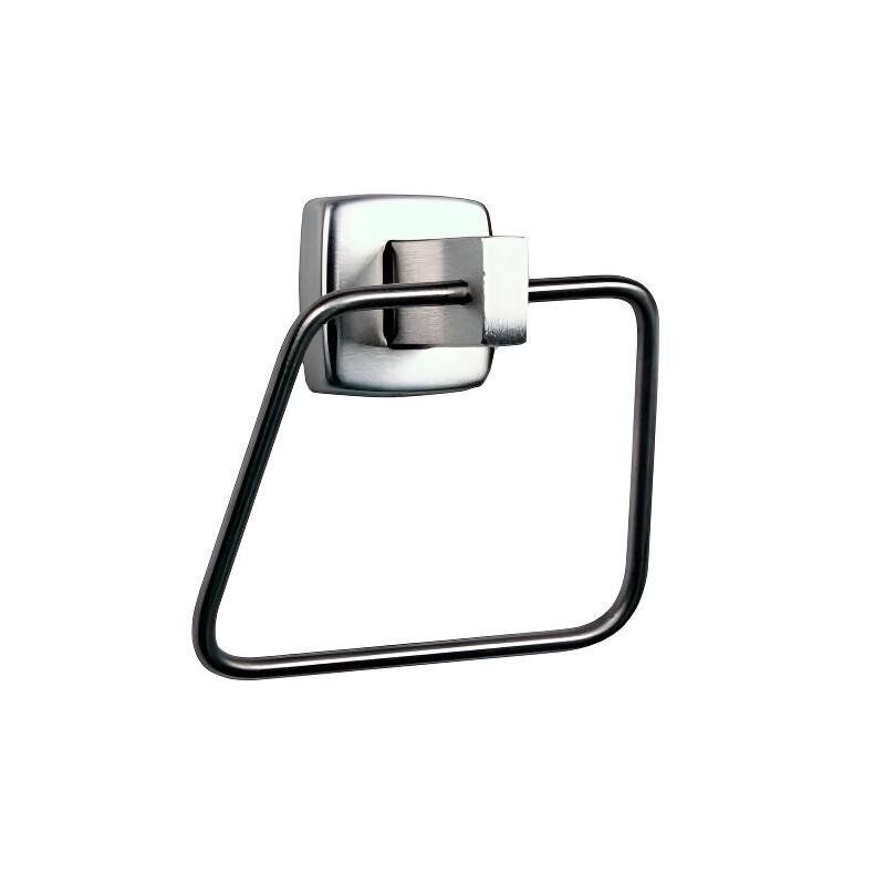 Изображение товара Полотенцедержатель Nofer Classic квадратный 09047.S 12 см, нержавеющая сталь матовая