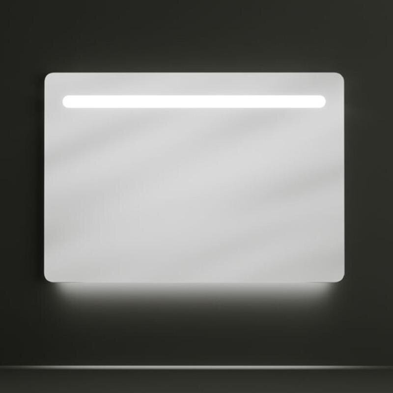 Изображение товара Зеркало Caprigo Modern 2032, 100 см, с подсветкой, сенсорный выключатель, цвет белый