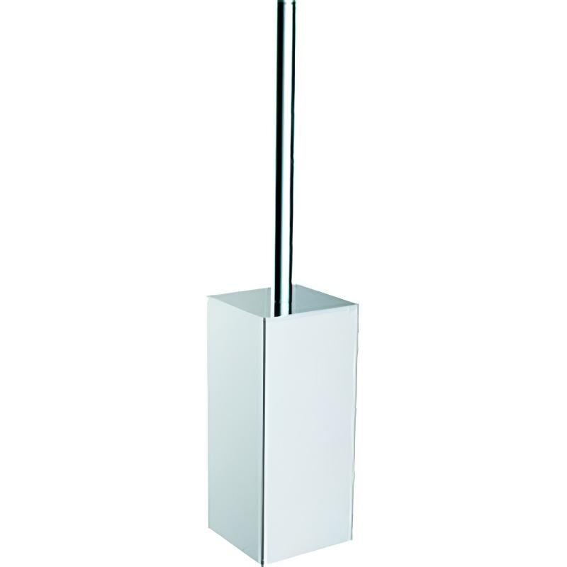 Изображение товара Ершик напольный Nofer 09075.B 8 см, квадратный, нержавеющая сталь глянцевая