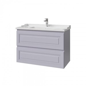 Изображение товара Тумба под раковину Caprigo Wales 36013-SF028, 90 см, подвесная, цвет стилл