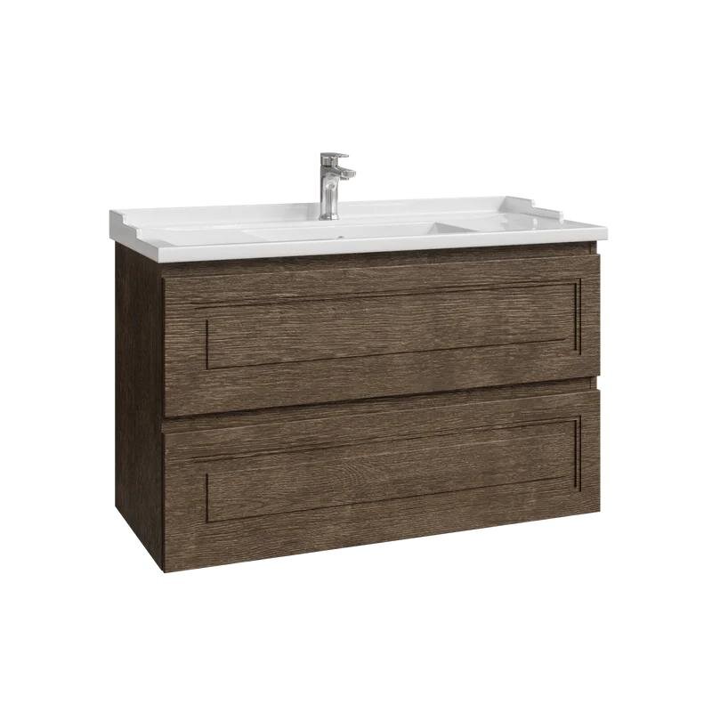 Изображение товара Тумба под раковину Caprigo Wales 36014-RF16 Шоколадный орех