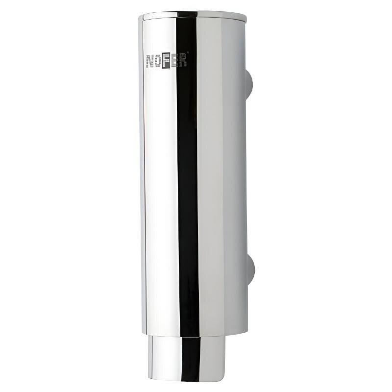 Изображение товара Дозатор Nofer 03024.B (Антивандальный, 300 мл, настенный, нержавеющая сталь глянцевая)