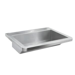 Изображение товара Раковина Nofer 13050.06.SP.S 60 см, коллективная, нержавеющая сталь матовая 