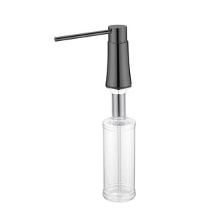 Изображение товара Дозатор встраиваемый для жидкого мыла Boheme 630-SGM, оружейная сталь глянцевая