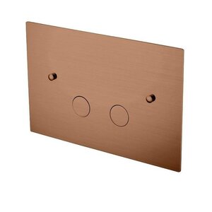 Изображение товара Boheme 647-BRB клавиша смыва бронза брашированная, механическая, Geberit 300