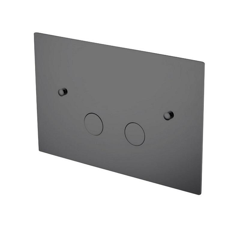 Изображение товара Boheme 647-SGM - клавиша смыва, латунь, двухрежимный слив, Geberit 300, gunmetal