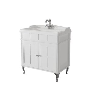 Изображение товара Тумба под раковину Caprigo Borgo 33412CH-021.000.00.05, 80 см, напольная, цвет белый