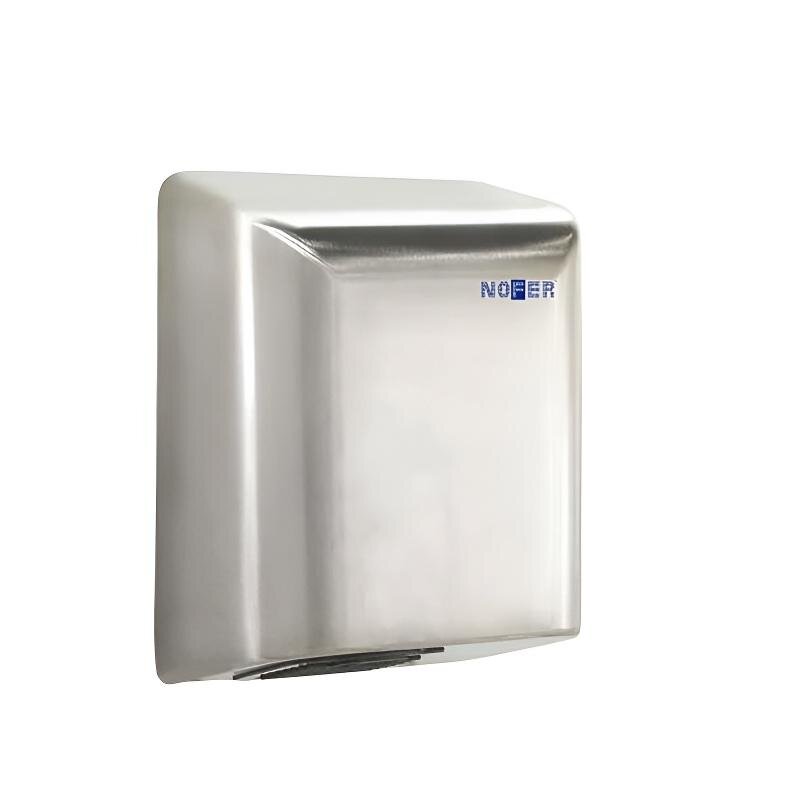 Изображение товара Сушилка для рук Nofer 01451.S 25 см, автоматическая 2050W, нержавеющая сталь матовая