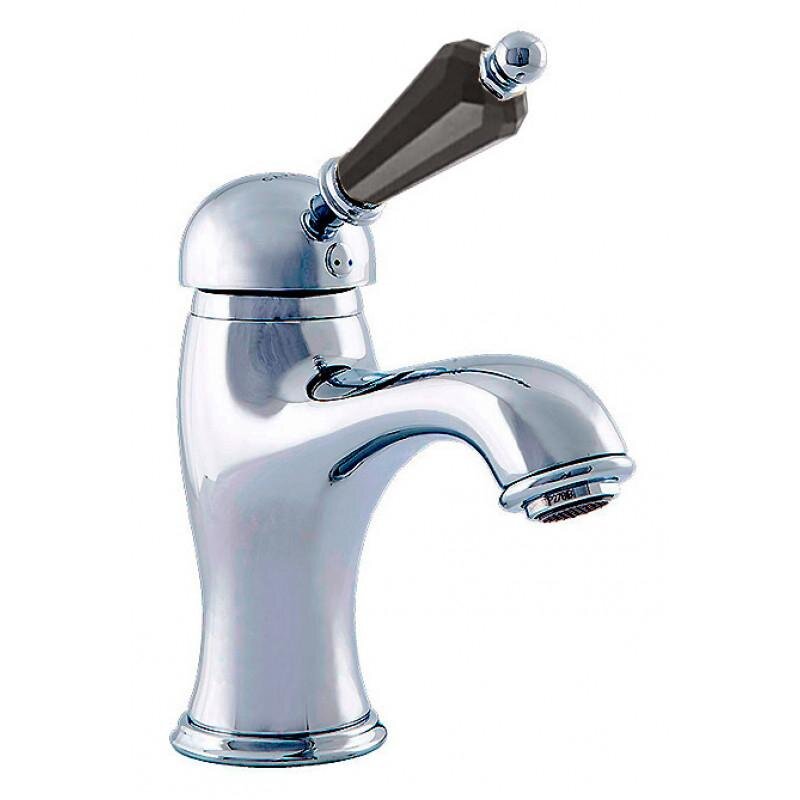 Изображение товара Caprigo Adria-Swarovski 01B-020-crm — ретро-смеситель с кристаллами Swarovski, хром