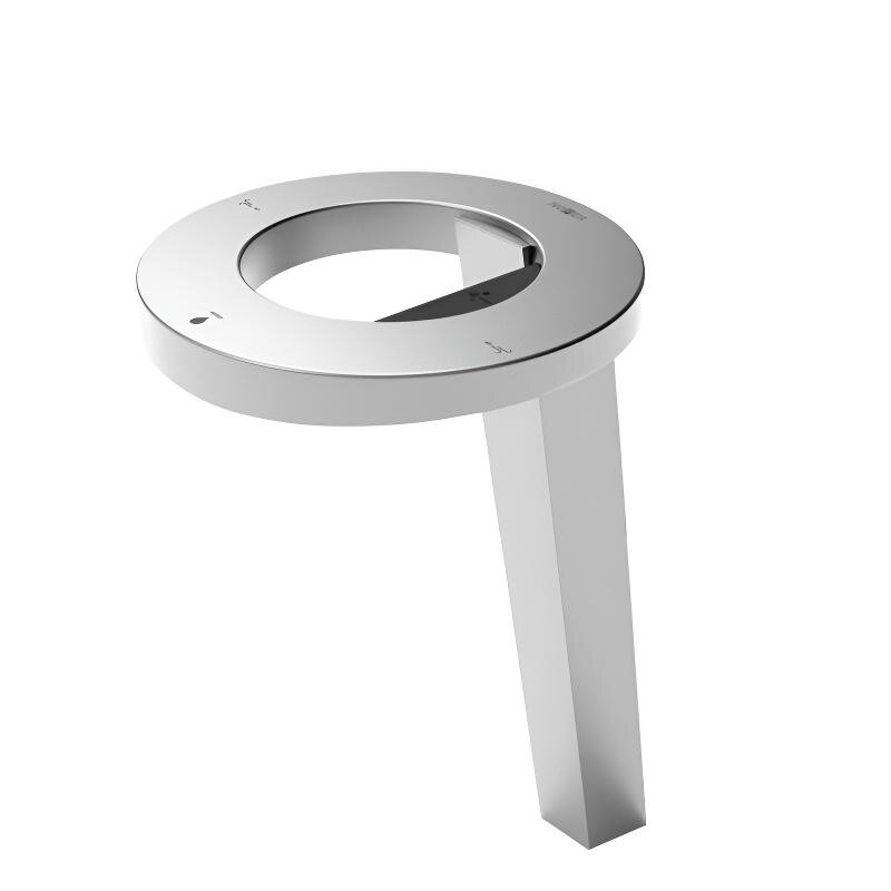 Изображение товара Сушилка для рук Nofer 01902.S 31 см, с краном и дозатором мыла, матовая Изображение товара Сушилка для рук Nofer 01902.S 31 см, с краном и дозатором мыла, матовая