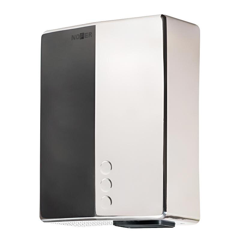 Изображение товара Сушилка для рук Nofer 01481.B 21 см, сенсорная, нержавеющая сталь глянцевая