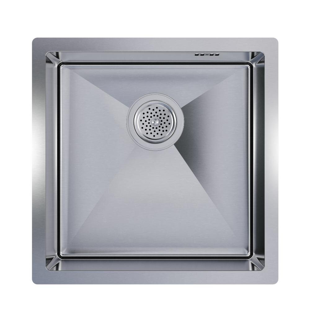 Изображение товара Кухонная мойка Floracio Steel F.4444.SS, 44 см, нержавеющая сталь