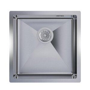 Изображение товара Кухонная мойка Floracio Steel F.4444.SS, 44 см, нержавеющая сталь