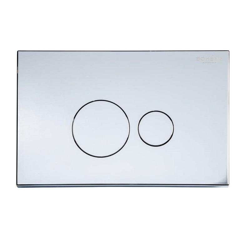 Изображение товара Клавиша смыва Boheme 668-CR, механическая, PVD хром
