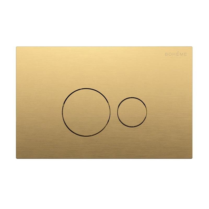 Изображение товара Клавиша смыва Boheme 668-MG Механическая Золото матовое