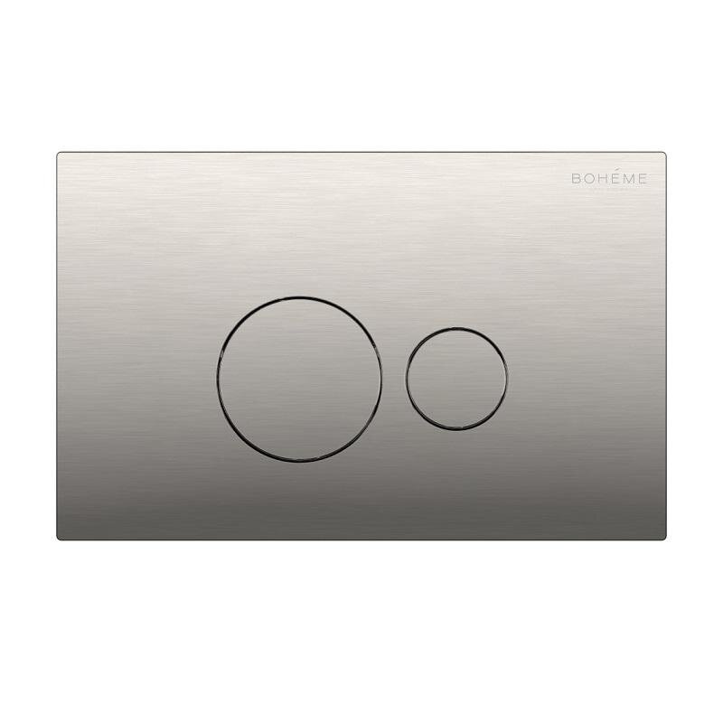 Изображение товара Клавиша смыва Boheme 668-NB, механическая, PVD никель брашированный