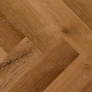 Изображение товара Ламинат Norland Herringbone Elegant LF303-13, планка 10 х 60 см, декор дуб помона, замковый, 8 мм