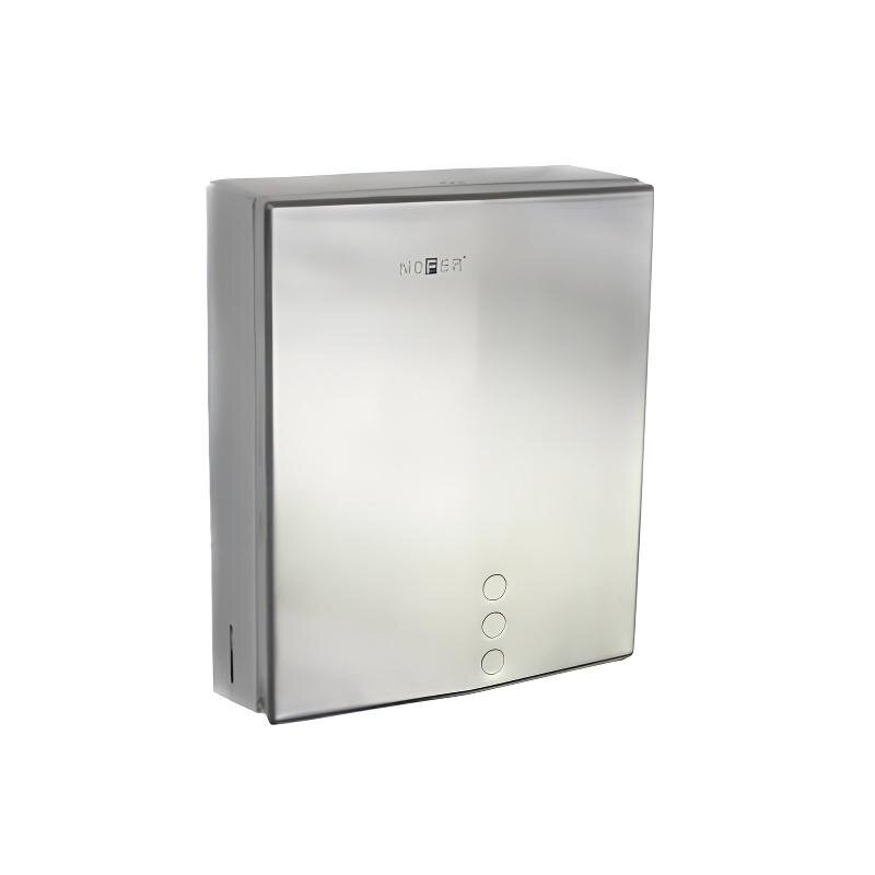 Изображение товара Диспенсер Nofer 04046.S 25 см, для бумажных полотенец, нержавеющая сталь матовая