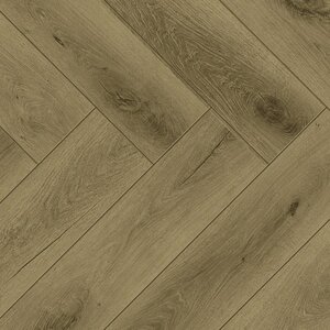 Изображение товара Ламинат Norland Herringbone Elegant Strong LF304-41, планка 10 х 60 см, декор дуб элла, замковый, 12 мм