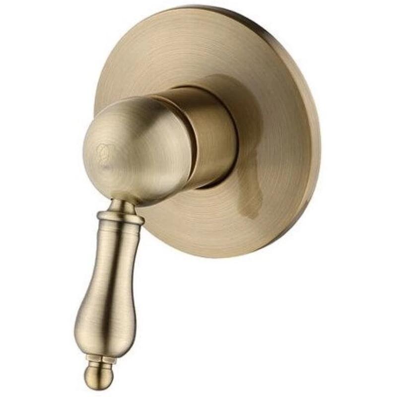 Изображение товара Смеситель для душа Caprigo Adria-Uno Metal Edition 02M-550-vot, с внутренней частью, цвет бронза