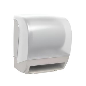 Изображение товара Диспенсер Nofer 04004.2.W 28 см, для рулонной бумаги, пластиковый, автоматический, белая