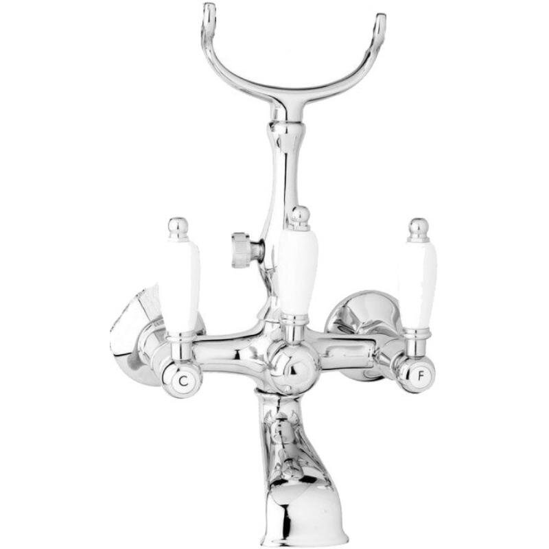 Изображение товара Смеситель Caprigo Adria-Classic 03-011-crm для ванны и душа