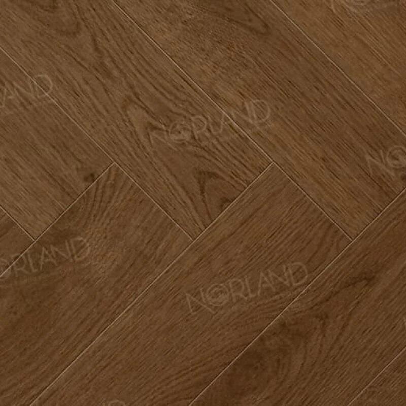 Изображение товара Ламинат Norland Herringbone Elegant Strong LF304-20, планка 10 х 60 см, декор дуб этна, замковый, 12 мм