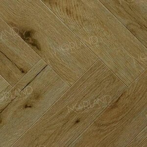 Изображение товара Ламинат Norland Herringbone Elegant Strong LF304-14, планка 10 х 60 см, декор дуб скай, замковый, 12 мм