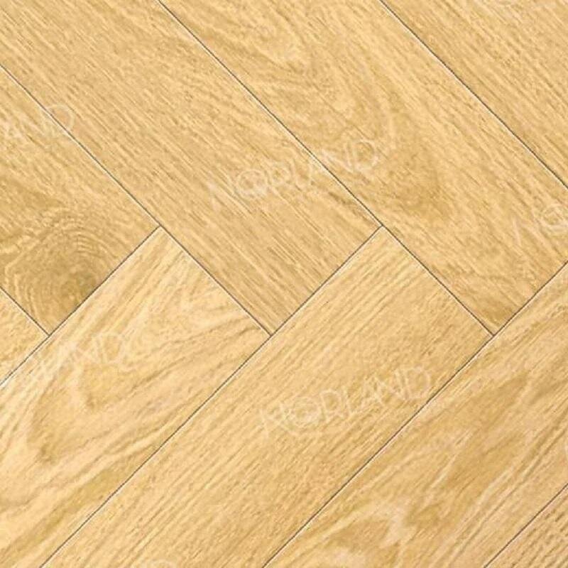 Изображение товара Ламинат Norland Herringbone Elegant Strong LF304-07, планка 10 х 60 см, декор дуб тавора, замковый, 12 мм