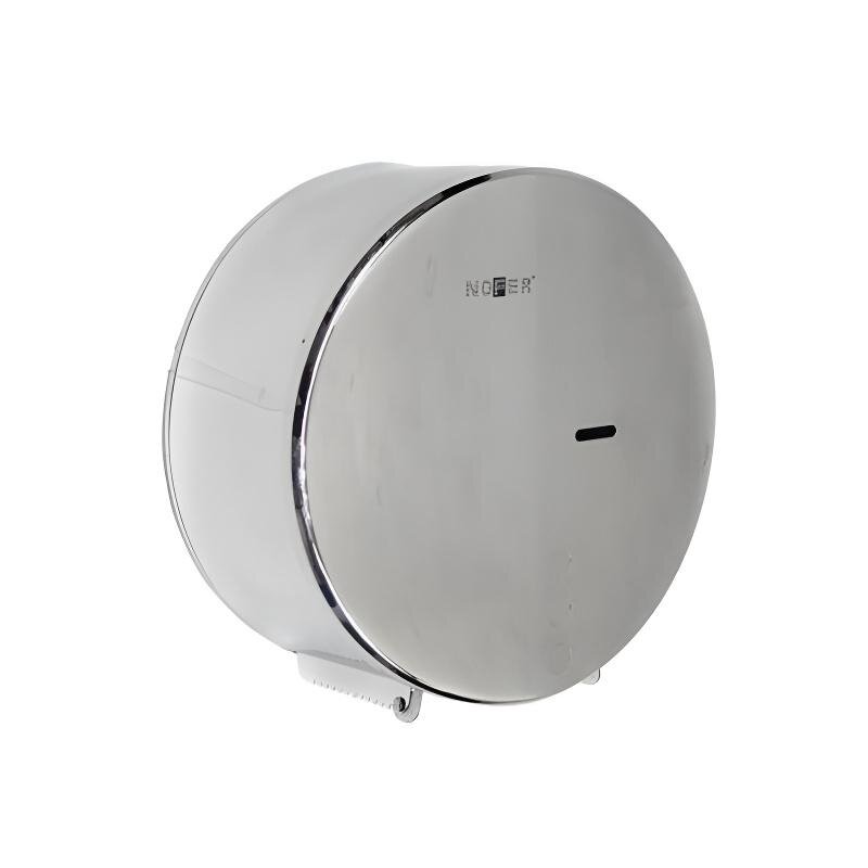 Изображение товара Диспенсер Nofer 05046.B 26 см, для туалетной бумаги, круглый, нержавеющая сталь глянцевая