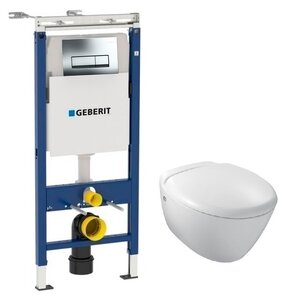 Изображение товара Инсталляция Geberit с унитазом Jacob Delafon Presquile E4440-00, сиденье микролифт, комплект Santehnica.ru 295185