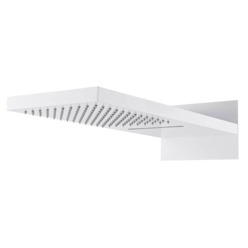 Изображение товара Верхний душ Boheme Fusion 419-2-MW, 23 х 55 см, 2 режима, цвет белый матовый