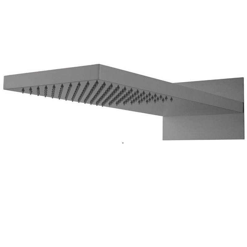 Изображение товара Верхний душ Boheme Fusion 419-GM графит, 23x55 см, 1 режим