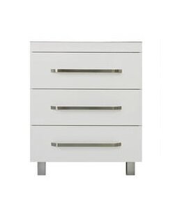 Изображение товара Тумба под раковину Эстет Рава 90, 3 ящика 89,8 х 47,6 х 86 см, ручка хром
