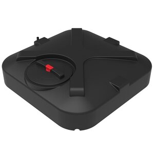 Изображение товара Бак для душа Rostok 201.2000.899.3, 200 л с лейкой, черный