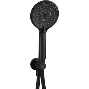 Изображение товара Душевой гарнитур Caprigo Parts 98-522-ner, 2 режима, цвет черный матовый