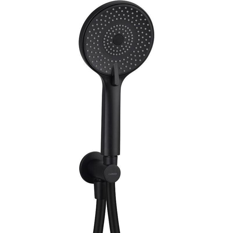 Изображение товара Душевой гарнитур Caprigo Parts 98-522-ner Черный матовый с двумя режимами Изображение товара Душевой гарнитур Caprigo Parts 98-522-ner Черный матовый с двумя режимами