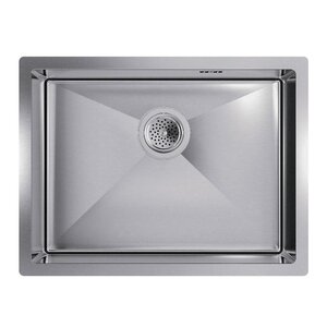 Изображение товара Кухонная мойка Floracio Steel F.5844.SS, 58 см, нержавеющая сталь