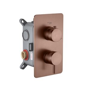 Изображение товара Смеситель для душа Boheme Cell 135-2-BRB, с внутренней частью, бронза брашированная