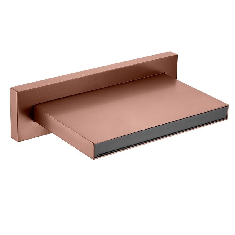 Изображение товара Излив Boheme Zodiac 625/2-BRB Бронза брашированная (каскадный, прямоугольный, стеновый)