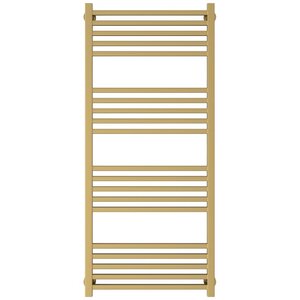 Изображение товара Полотенцесушитель водяной Сунержа Модус Pro 32-0450-1250, высота 120 см, ширина 50 см, нижнее подключение 50 см, цвет золотой шелк