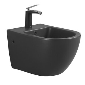 Изображение товара Биде подвесное Boheme Nero 962/2, цвет черный матовый