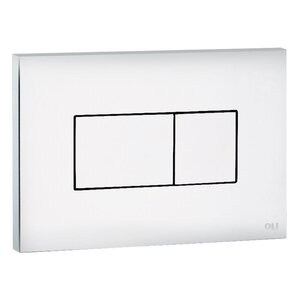 Изображение товара Клавиша для смыва унитаза OLI Karisma пневматическая белая 641001