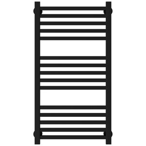 Изображение товара Полотенцесушитель водяной Сунержа Модус Pro 31-0450-8040, высота 80 см, ширина 40 см, нижнее подключение 40 см, цвет черный матовый