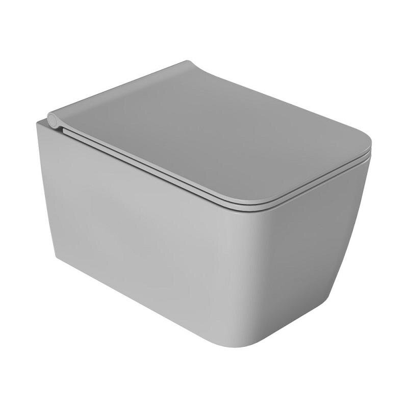 Изображение товара Унитаз Boheme Zen 967-SET-L подвесной безободковый с микролифтом