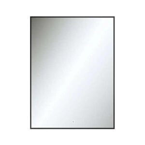 Изображение товара Зеркало 1Marka Pino Ц0000043374, 60 x 80 см, LED-подсветка, сенсорный выключатель, цвет черный