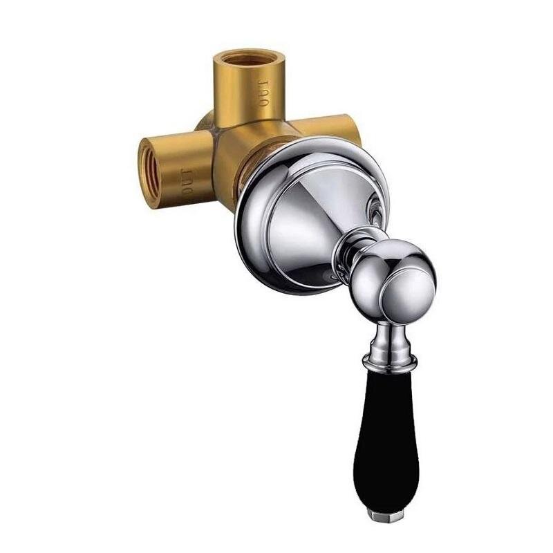 Изображение товара Переключатель потоков Boheme Brillante 624-B, хром/черный