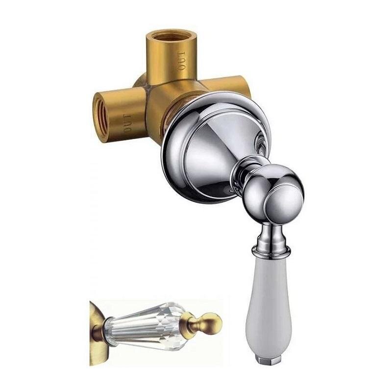 Изображение товара Переключатель потоков Boheme Brillante 624-SW, хром/Swarovski